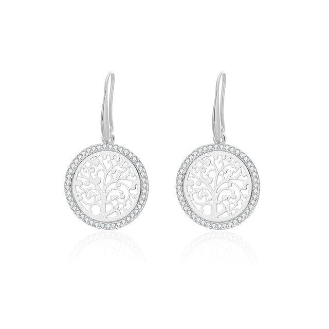 Boucles d'Oreilles Arbre De Vie
