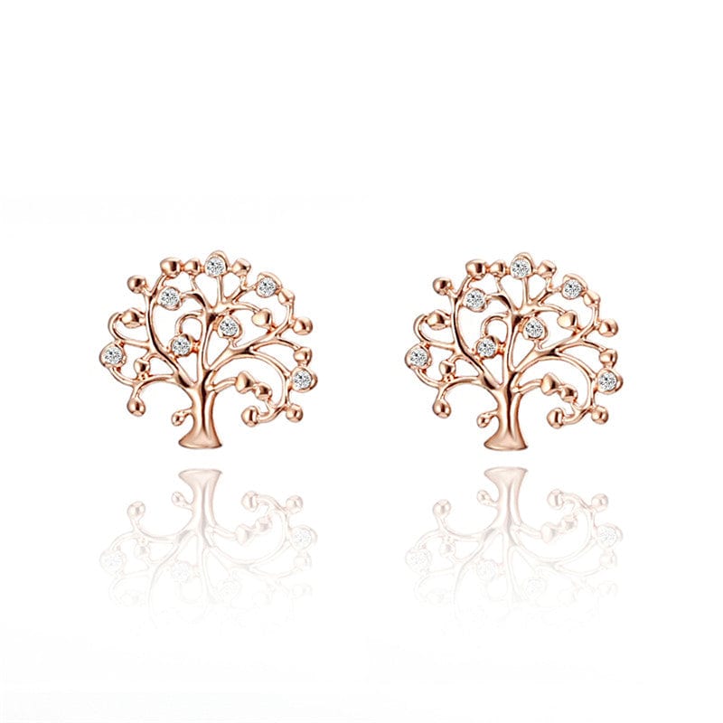 Boucles d'Oreilles Arbre De Vie
