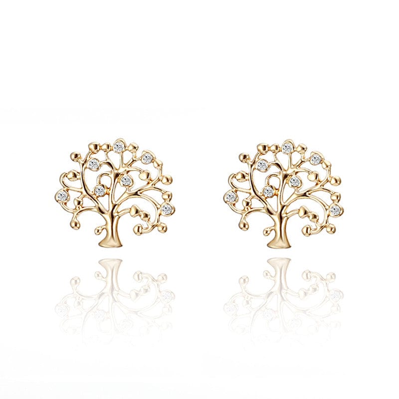Boucles d'Oreilles Arbre De Vie