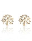 Boucles d'Oreilles Arbre De Vie