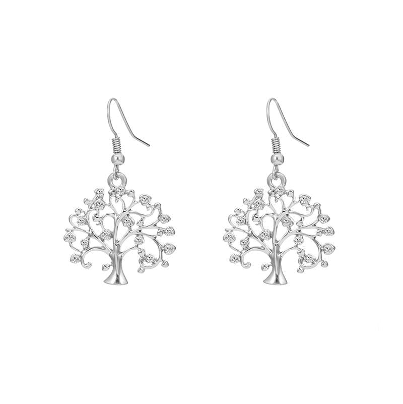 Boucles d&#39;oreilles arbre de vie