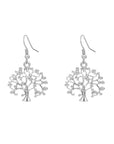 Boucles d'oreilles arbre de vie