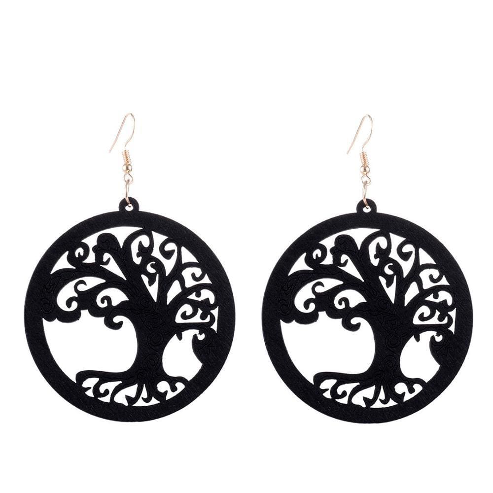 Boucles d&#39;oreilles Arbre de vie - Devana