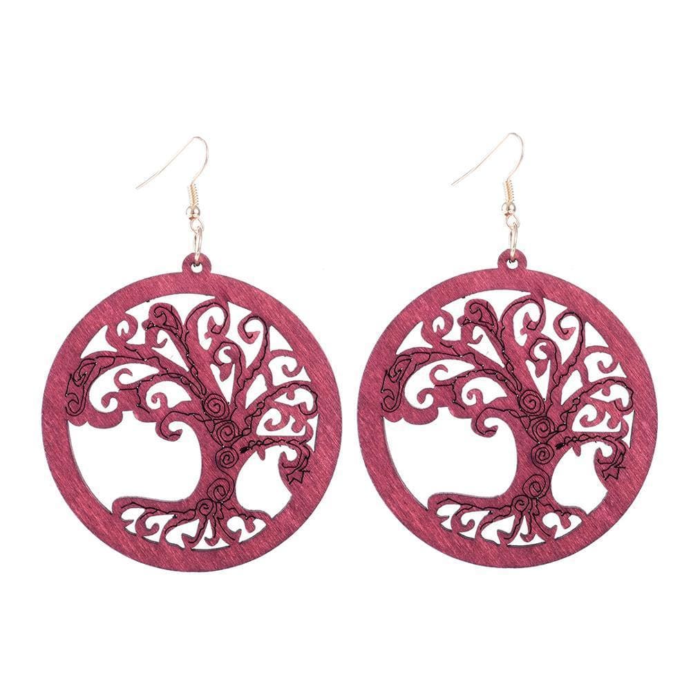Boucles d&#39;oreilles Arbre de vie - Devana