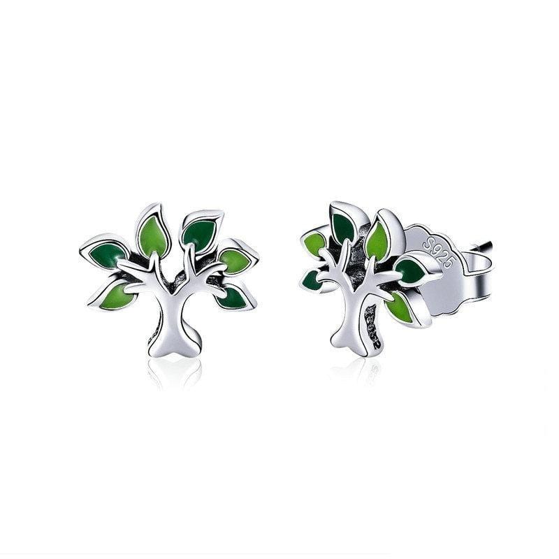 Boucles d'oreilles Arbre de vie - Evergreen