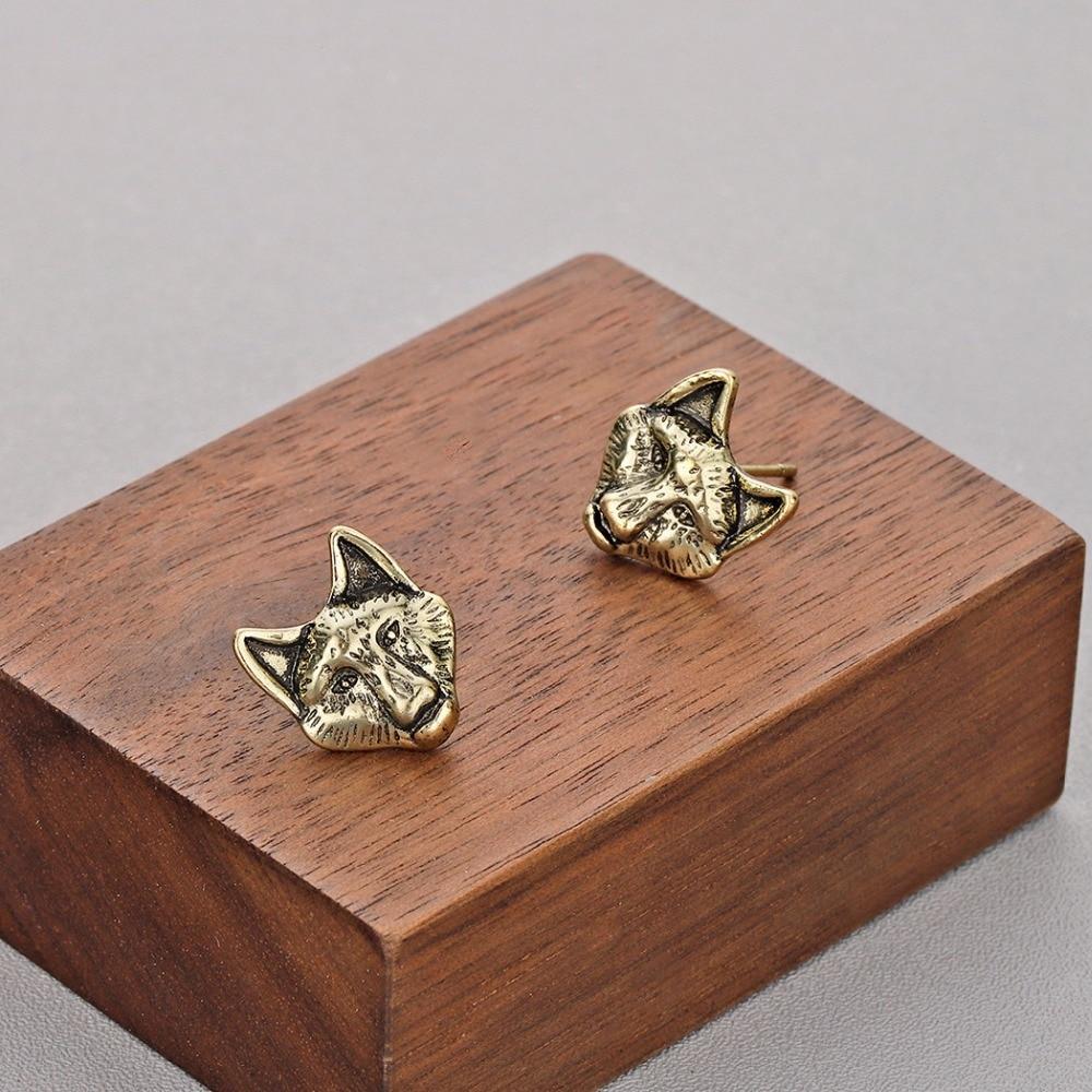 Boucles d'oreilles Loup - Fenrir