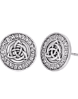 Boucles d'oreilles noeud celtique