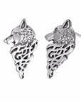 Boucles d'oreilles Viking - Loup Fenrir