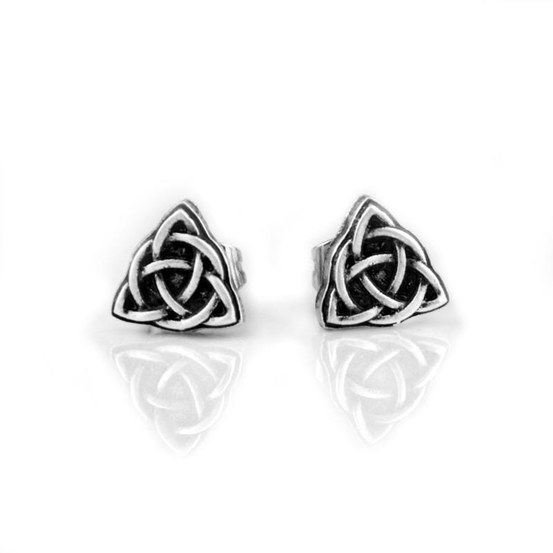 Boucles d'oreilles viking - noeud celtique