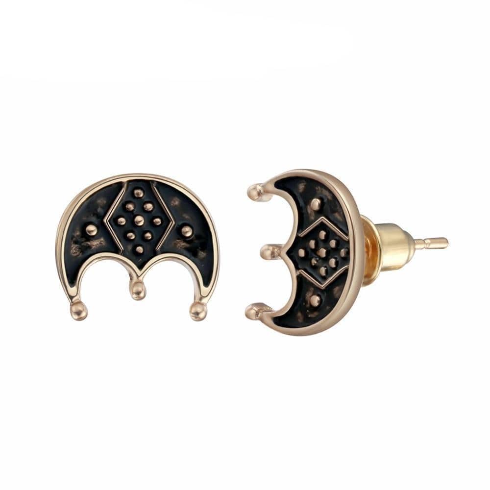 Boucles d'oreilles Viking - Voile Lunaire