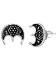 Boucles d'oreilles Viking - Voile Lunaire