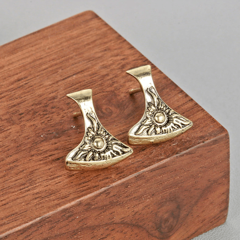 Boucles d'oreilles Vikings - Hache