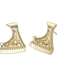 Boucles d'oreilles Vikings - Hache de Feu