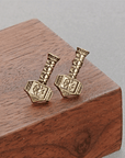 Boucles d'oreilles Vikings - Marteau de Thor