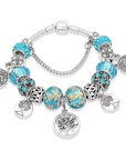 BRACELET CELTIQUE ARGENT - Charms Arbre de vie