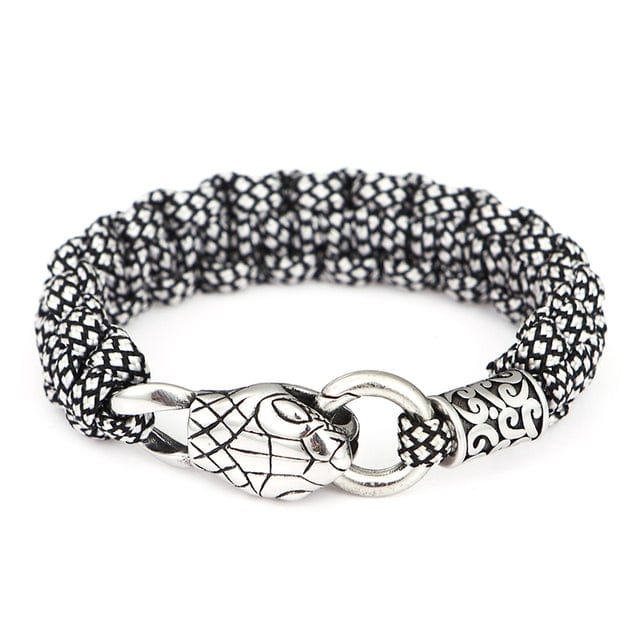 BRACELET CORDE SERPENT