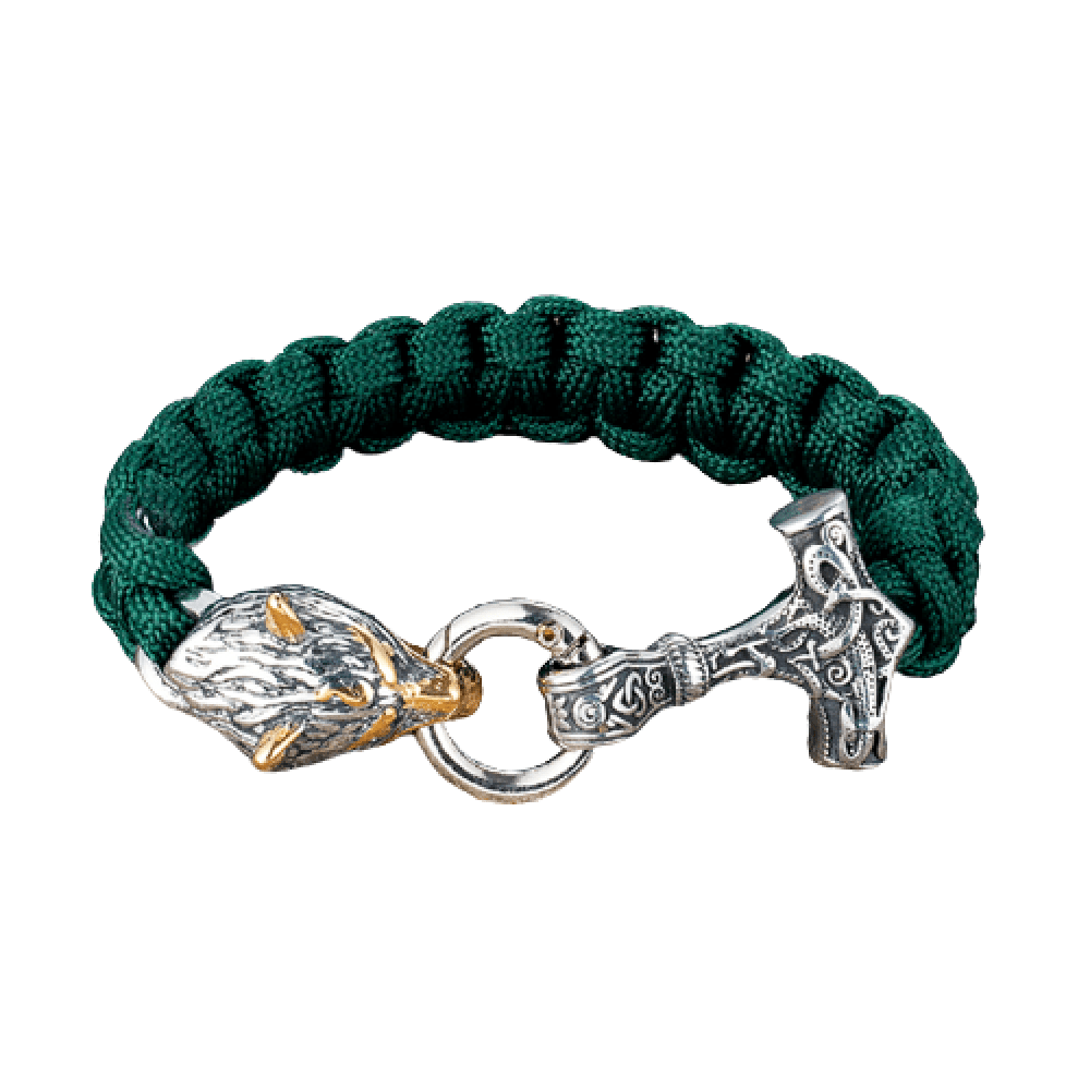 BRACELET CORDON - MARTEAU ET LOUP