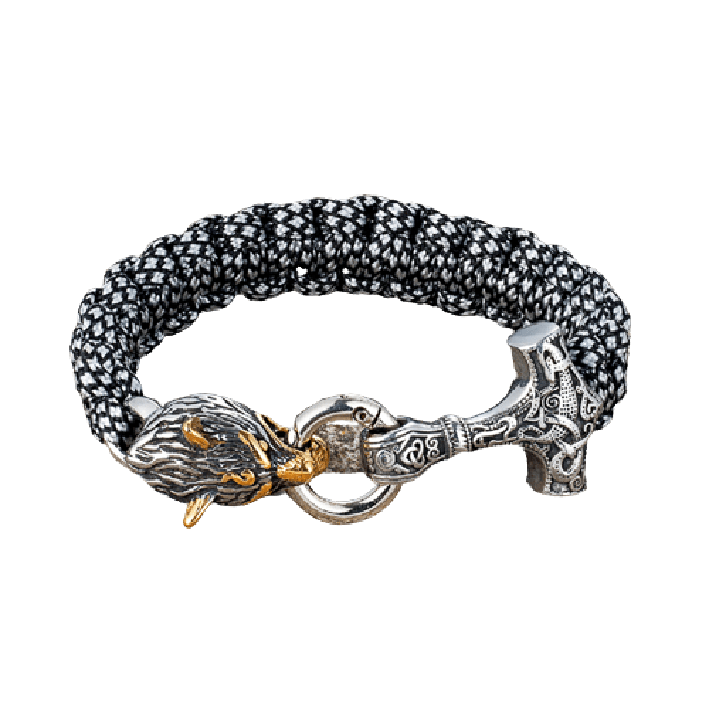BRACELET CORDON - MARTEAU ET LOUP