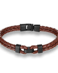 BRACELET VIKING - Cuir Fin