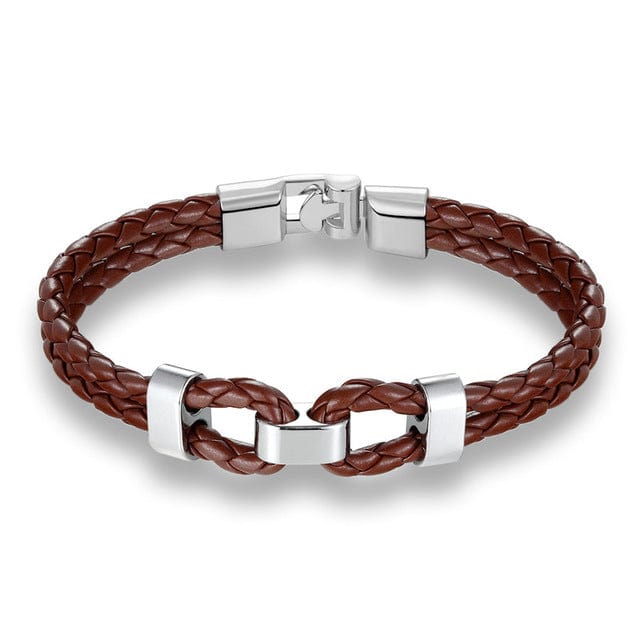 BRACELET VIKING - Cuir Fin