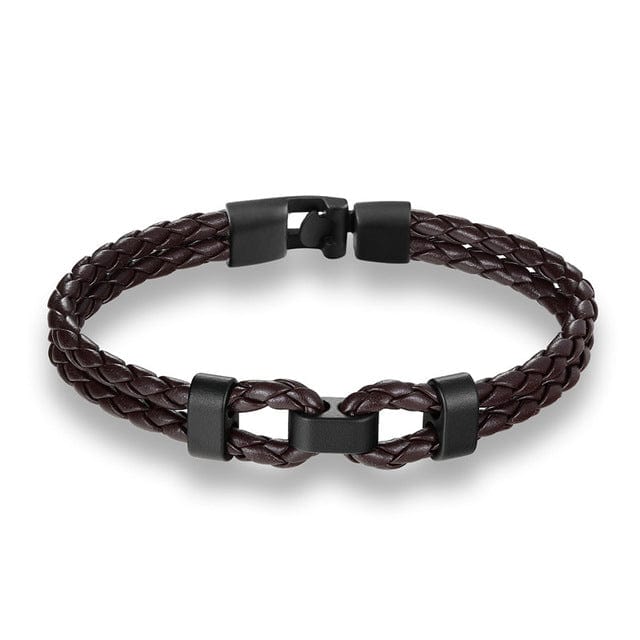 BRACELET VIKING - Cuir Fin