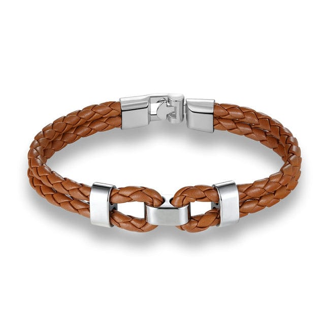 BRACELET VIKING - Cuir Fin