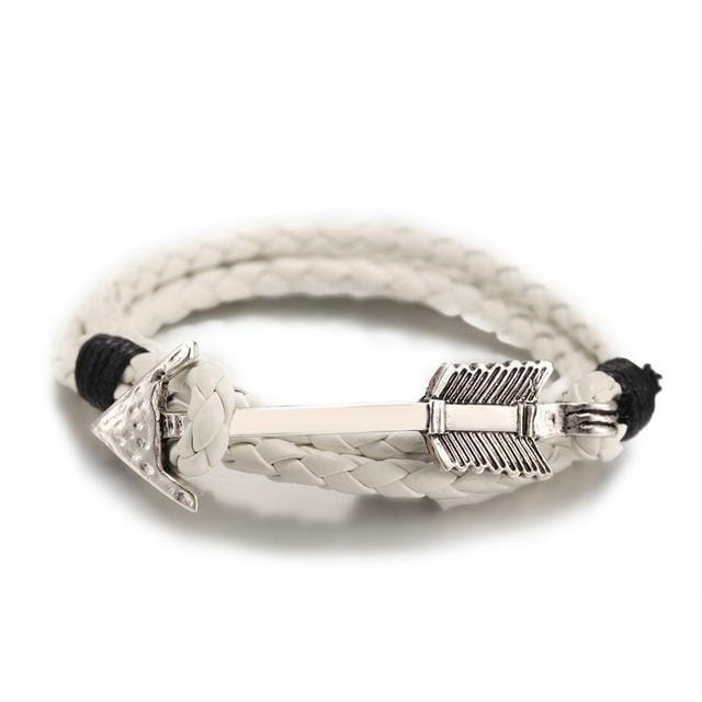 BRACELET VIKING - Cuir &amp; Flèche