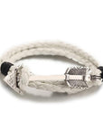 BRACELET VIKING - Cuir & Flèche