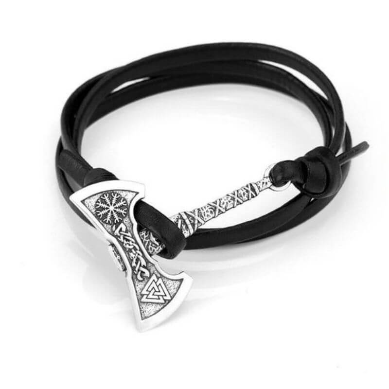 BRACELET VIKING - Hache Nordique