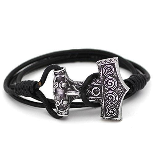BRACELET VIKING - Marteau Mjolnir