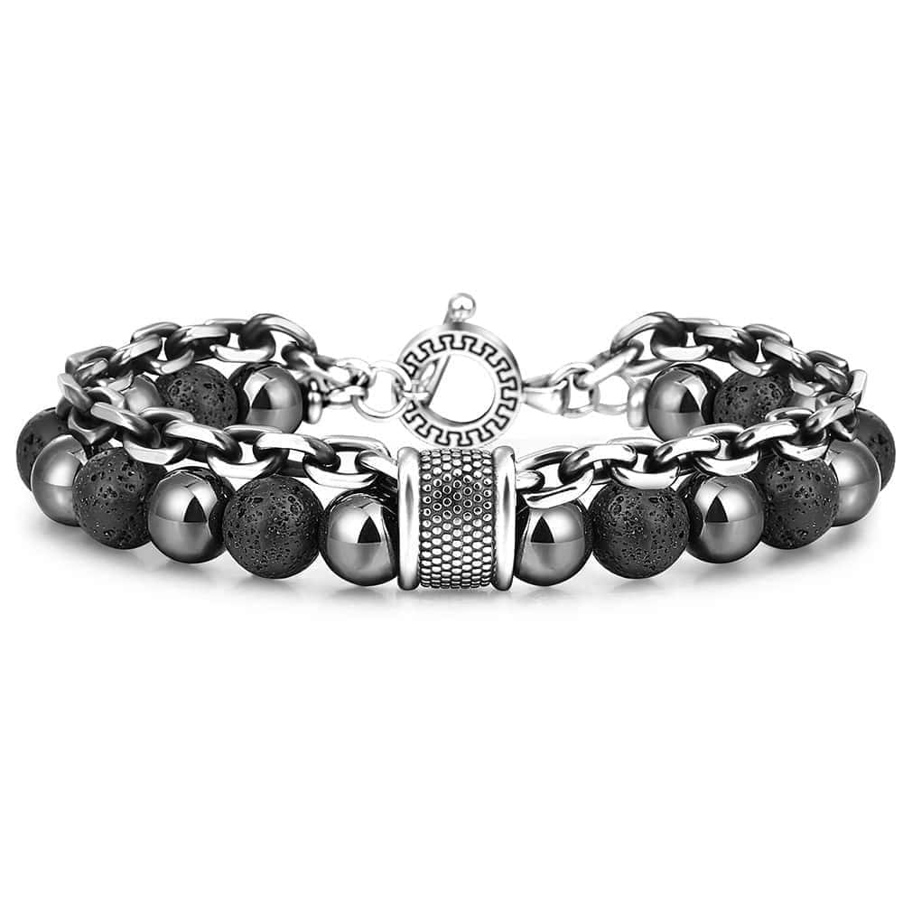 BRACELET VIKING - Perles d'Odin