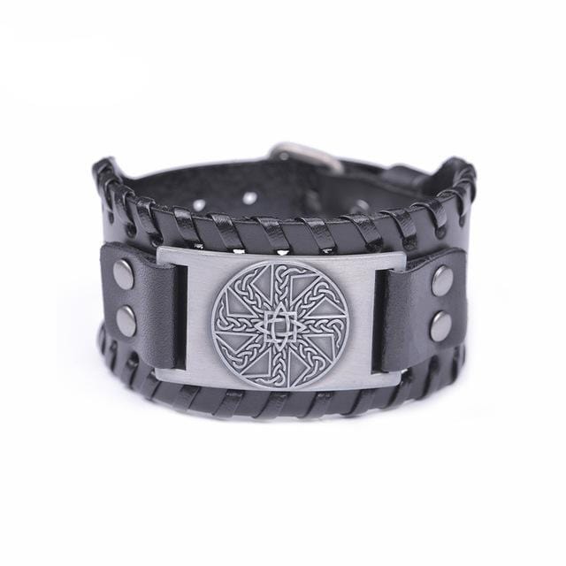BRACELET VIKING - Roue solaire