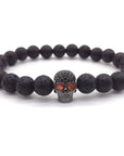 BRACELET VIKING - TÊTE DE MORT