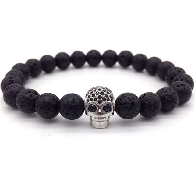 BRACELET VIKING - TÊTE DE MORT