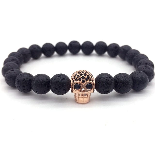 BRACELET VIKING - TÊTE DE MORT