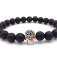 BRACELET VIKING - TÊTE DE MORT
