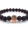 BRACELET VIKING - TÊTE DE MORT