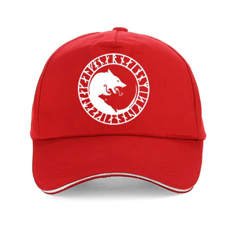 Casquette Loup Runes