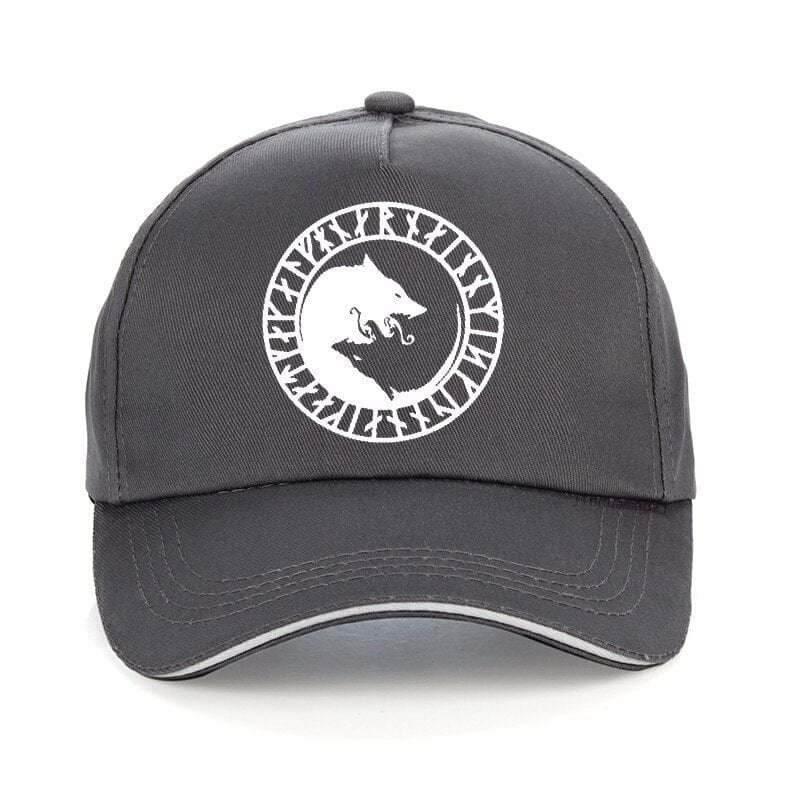 Casquette Loup Runes