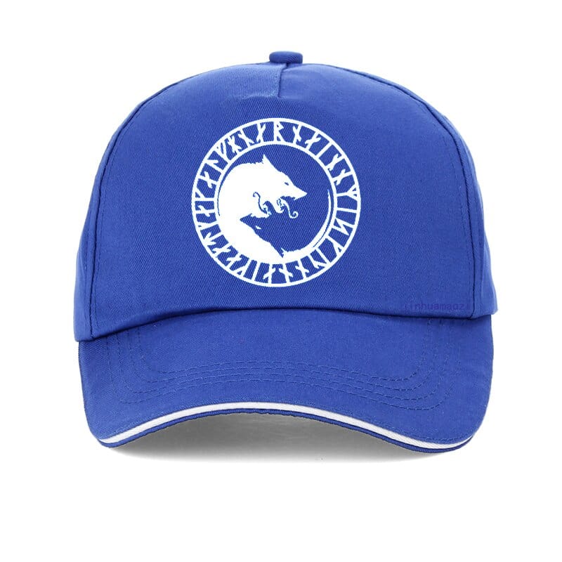 Casquette Loup Runes