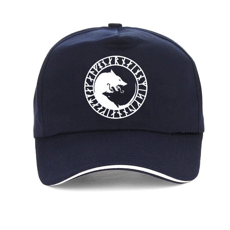 Casquette Loup Runes