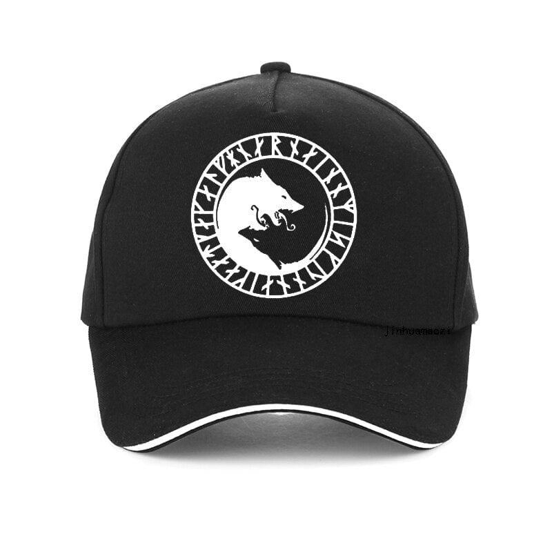 Casquette Loup Runes