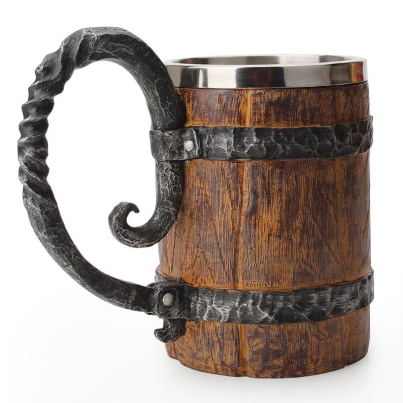 Chope en bois viking