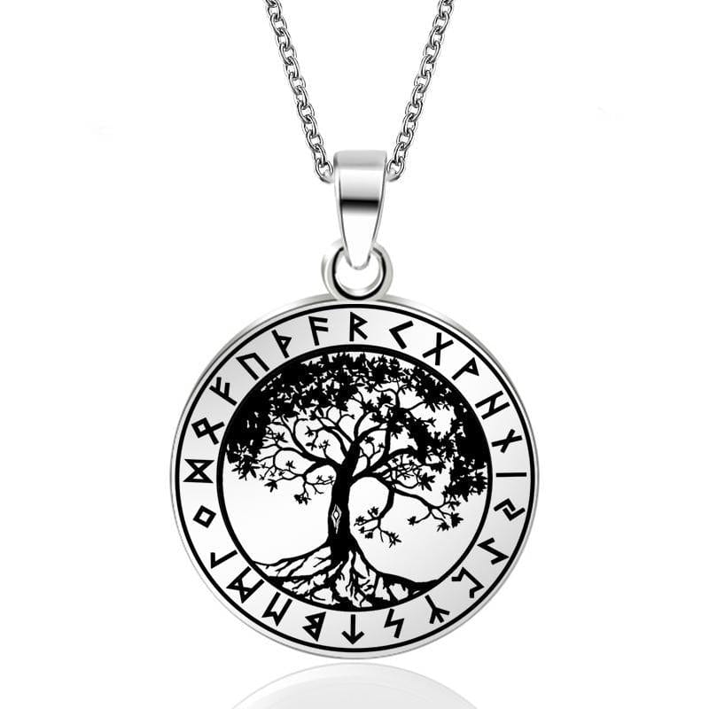Collier Arbre de vie - Runes Viking