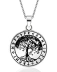 Collier Arbre de vie - Runes Viking