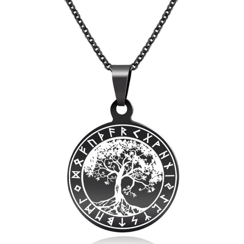 Collier Arbre de vie - Runes Viking