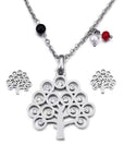 Collier & Boucles D'oreilles Arbre De Vie