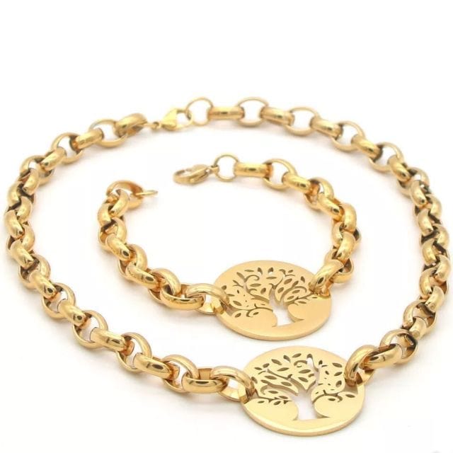Collier & Bracelet Arbre de Vie
