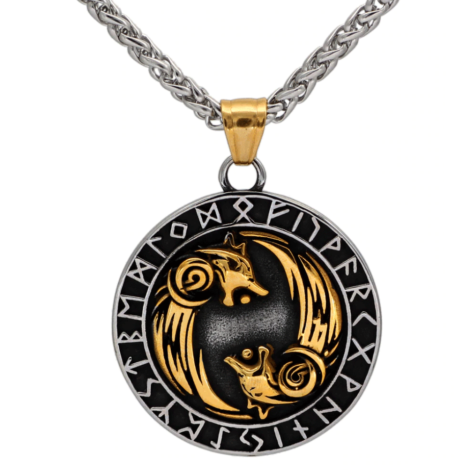 Collier Fenrir & Runes
