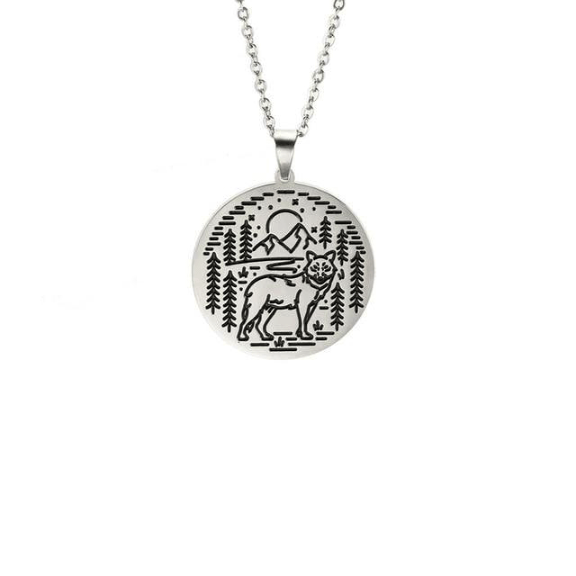 Collier Loup Fenrir